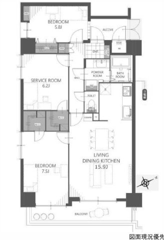 間取り：334000235731