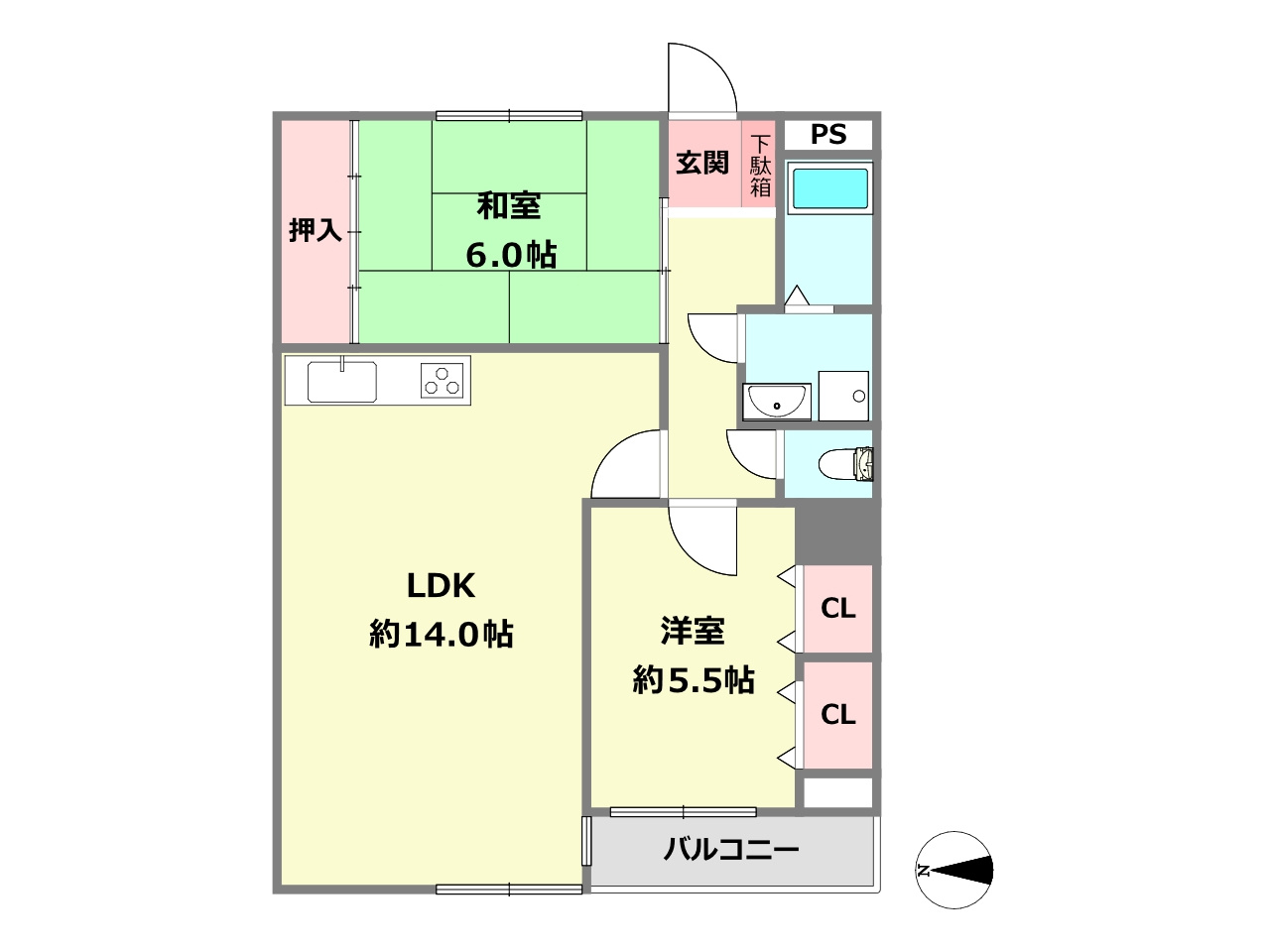 間取り：328000543560