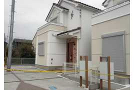 相模原市中央区田名の新築戸建ての外観