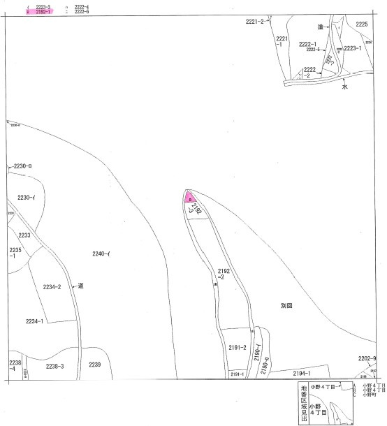 区画図：346000045198