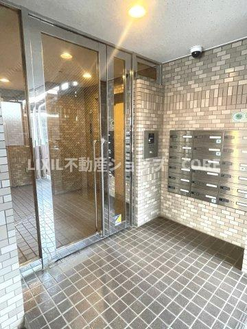 お子様・奥様も安心のオートロックのマンションです。防犯面も充実したマンション。