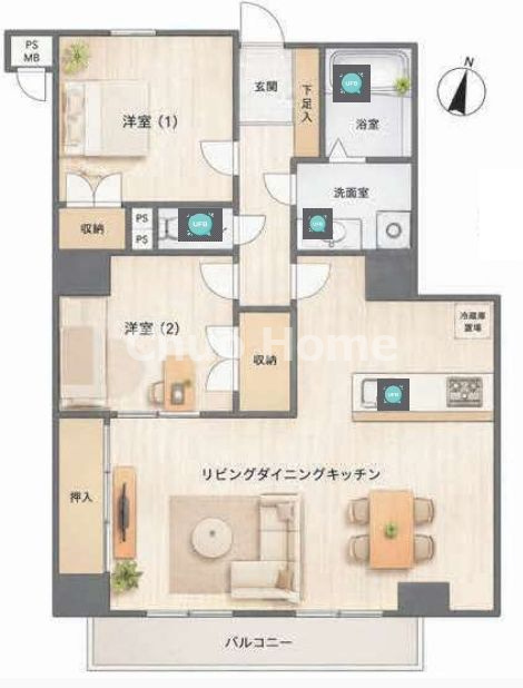 間取り：313004788382