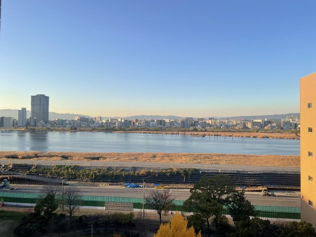 12階部分からの展望。なんだか癒される景色ですね。こちらは北向きです。