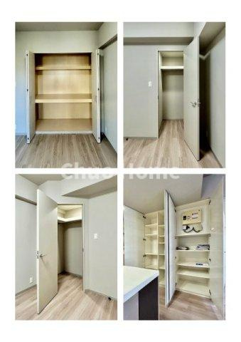 居室にはクローゼットを完備し、自由度の高い家具の配置が叶うシンプルな空間です。お子様の成長と必要になる子供部屋を与えるにはぴったりの間取りですね。