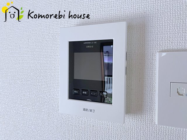 モニター付インターホンです