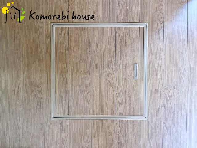 床下収納です