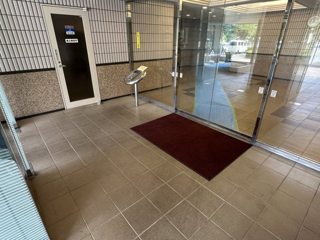 整備されたエントランス