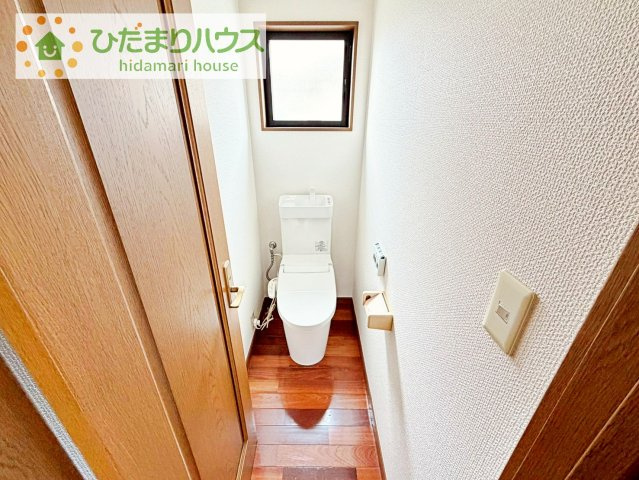 トイレは1F、2F共に完備！取り合いになることがありませんね(^^)/