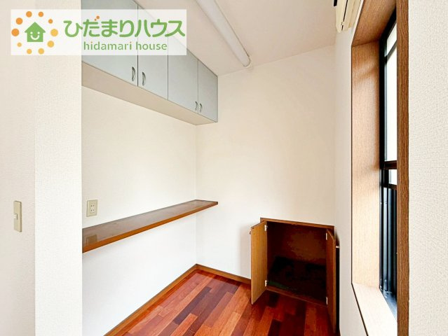備え付け収納で、スッキリお片付け！