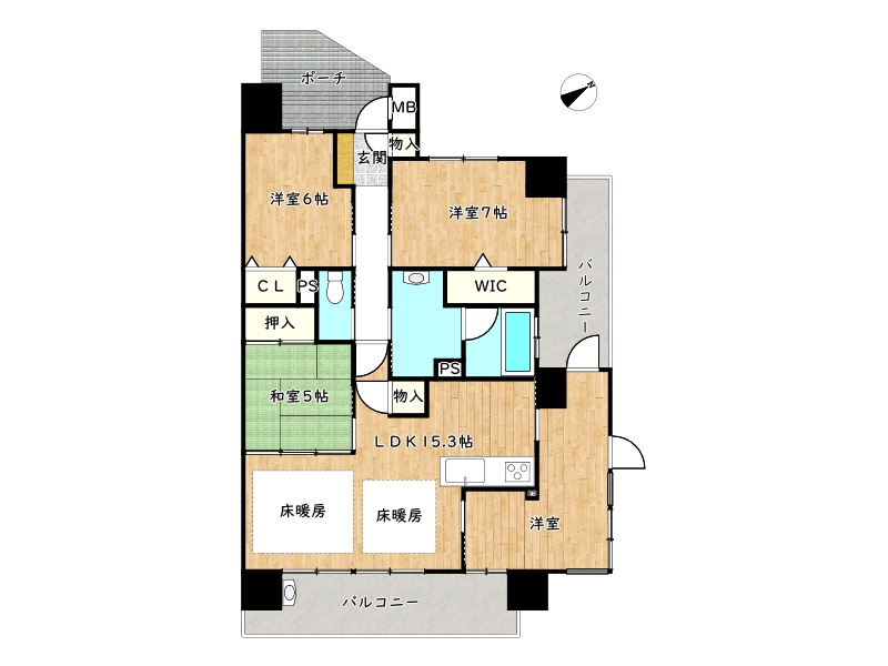 間取り：328000607313