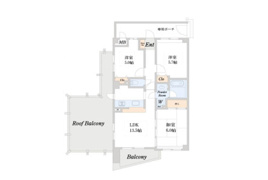 ルピナス大宮桜木町の間取り