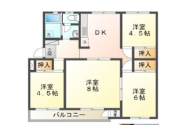大宮七里グリーンハイツの間取り