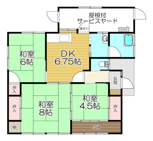 間取り：321000086995