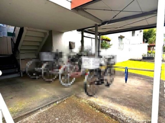 自転車置場です。