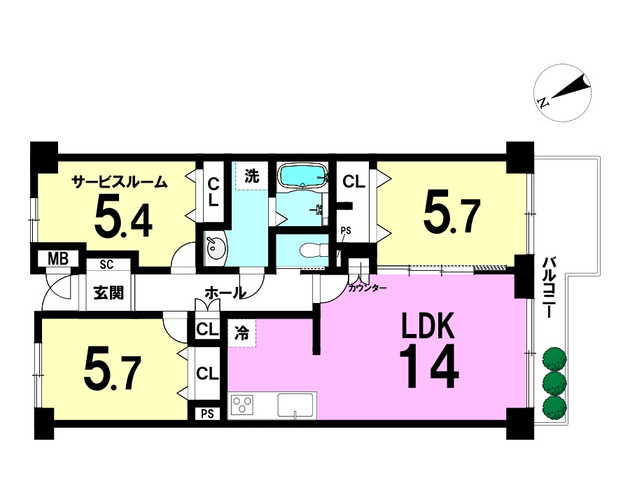 間取り：322000605012