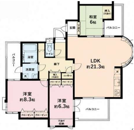 間取り：328000639762