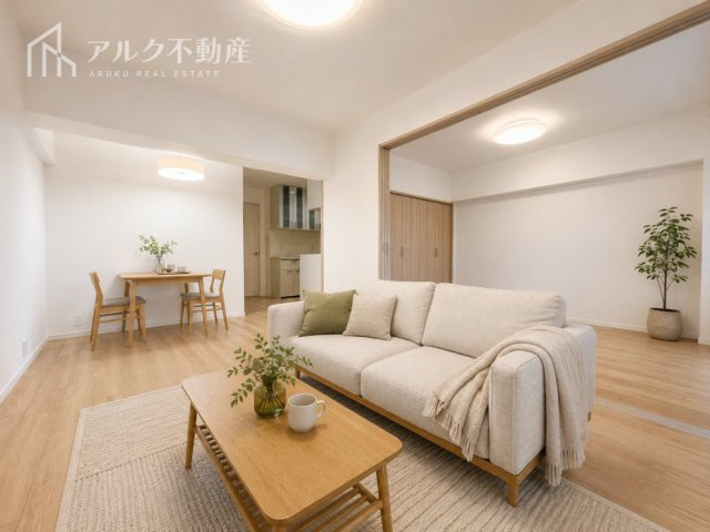 ◆リフォームパース（全面リフォーム参考価格：700万円）予算を抑えながらも、こだわりのデザインリフォームを実現。アルク不動産なら、理想の住まいづくりを叶えます！
