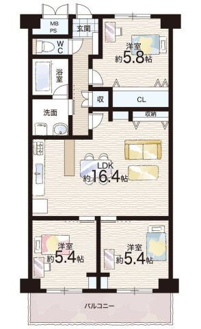 間取り：327002556184