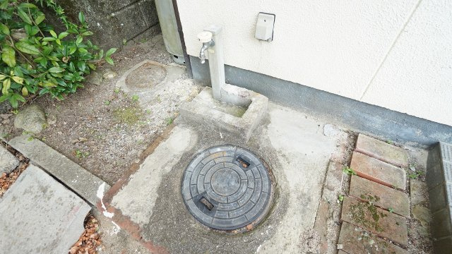 ◎駐車場に立水栓付き