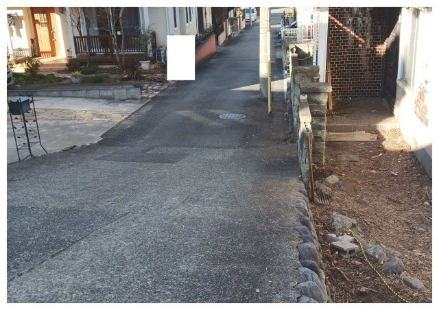 西側道路（幅員:約4.0m）