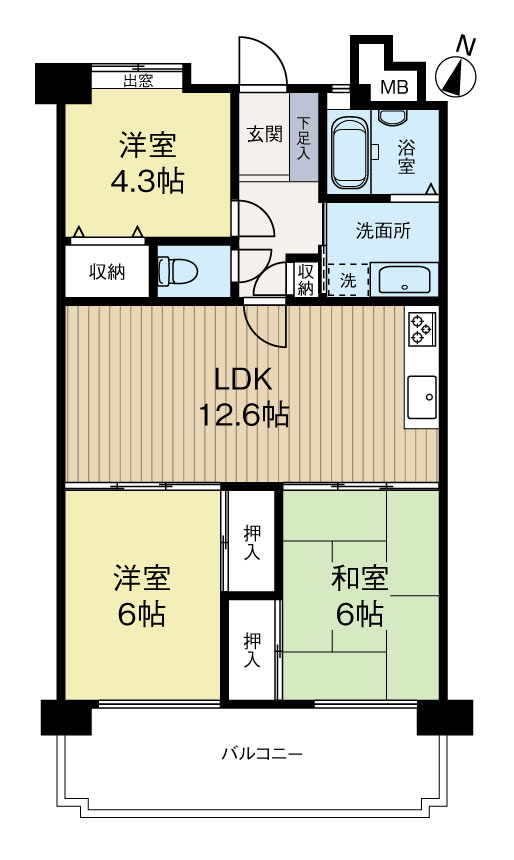 間取り：328000623945