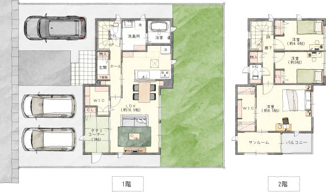 間取り：324000024373