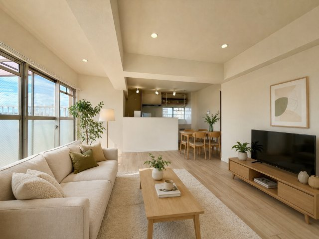 家具設置イメージ画像です。