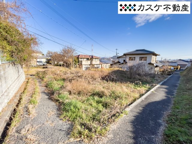北、西、南側接道(基準外道路)はすべて農道