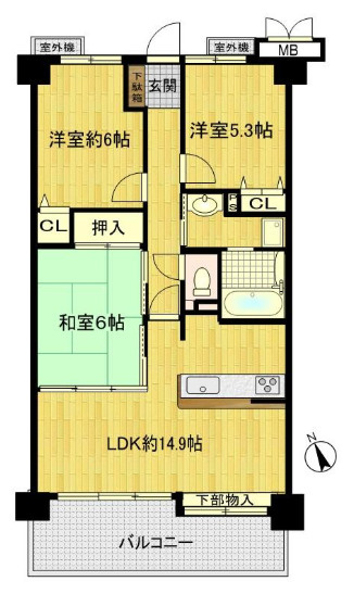 間取り：328000648641