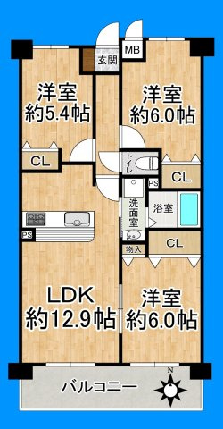 間取り：327002624889