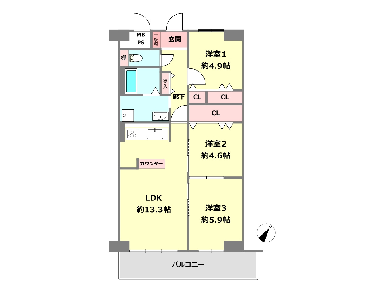 間取り：327002515424