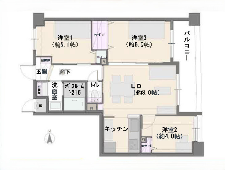 間取り：313004808069