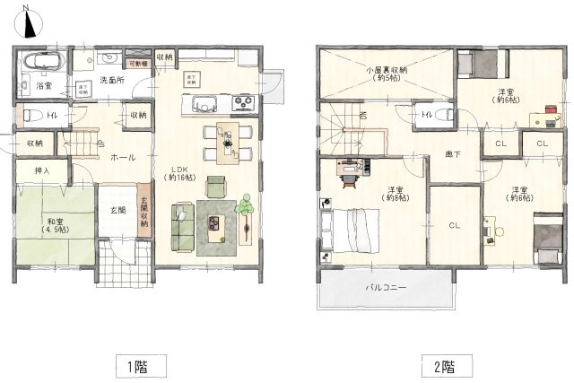 間取り：324000024383