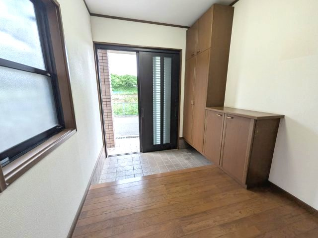 毎日通る玄関はこちらです