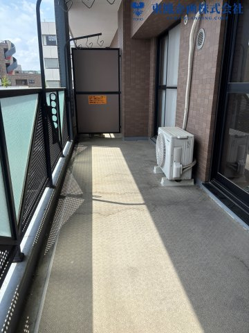 陽当りの良いバルコニー