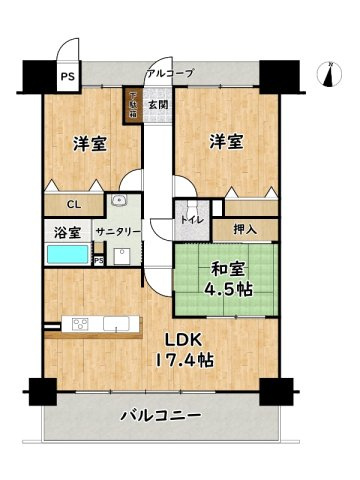 間取り：328000680705