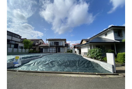 南側道路×整形地 藤沢市大庭 建築条件付土地の外観