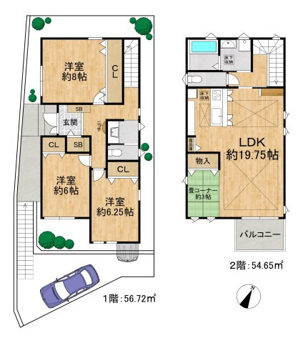 間取り：328000625105