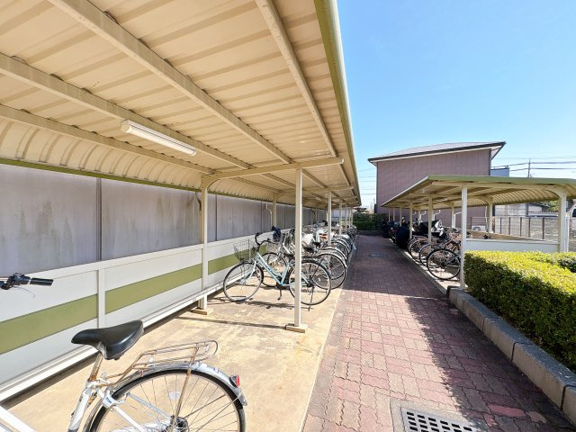 自転車が沢山停めれます！