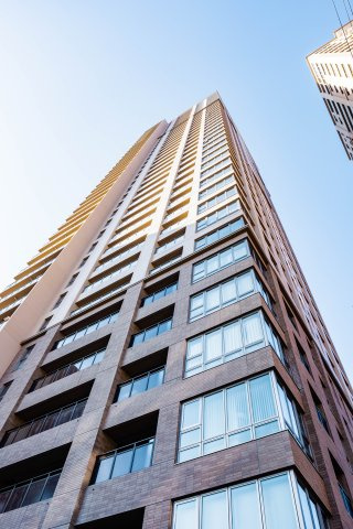 【外観】地上40階建て、総戸数244戸の超高層タワーマンション！！