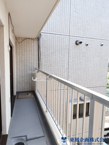 陽当りの良いバルコニー