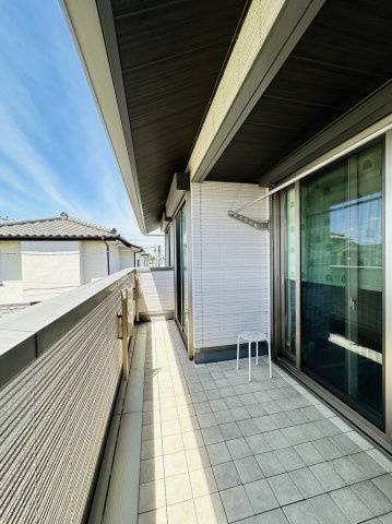 バルコニーからの眺めを楽しめます