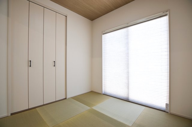 ゆったりと癒しを感じられるタタミルーム　※施工イメージです