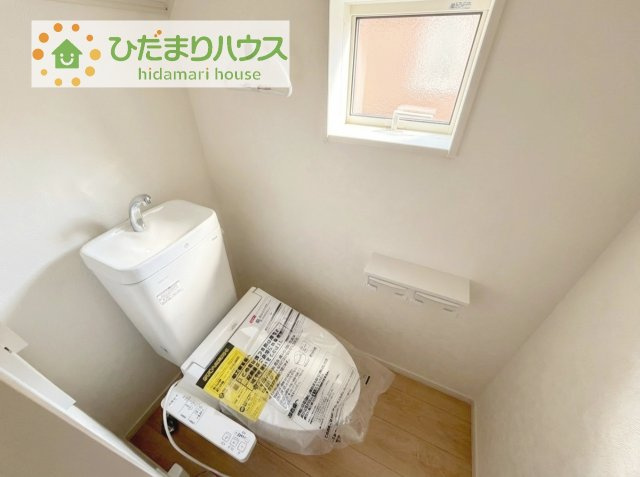 トイレは1F、2F共に完備！取り合いになることがありませんね(^^)/