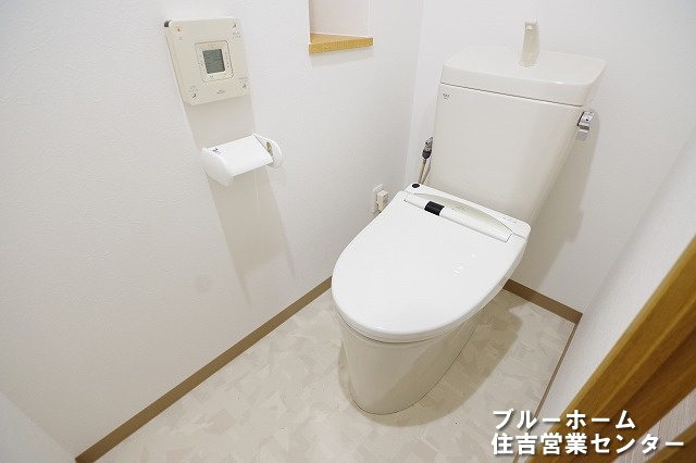 清潔感を保つ温水洗浄便座です！