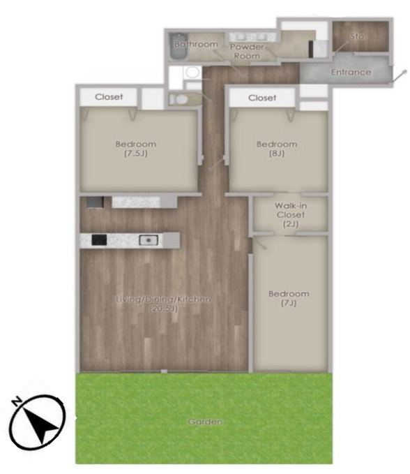 間取り：313004658345