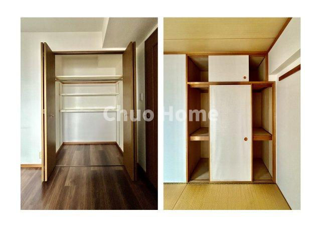 居室にはクローゼットを完備し、自由度の高い家具の配置が叶うシンプルな空間です。お子様の成長と必要になる子供部屋を与えるにはぴったりの間取りですね。