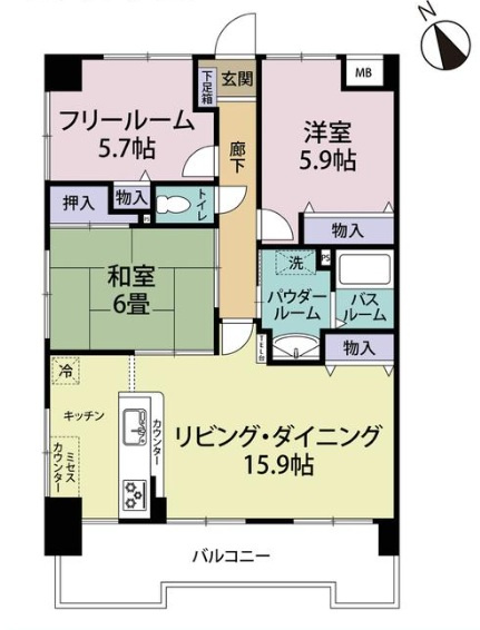 間取り：328000469492