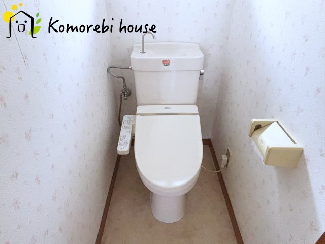 明るいトイレです