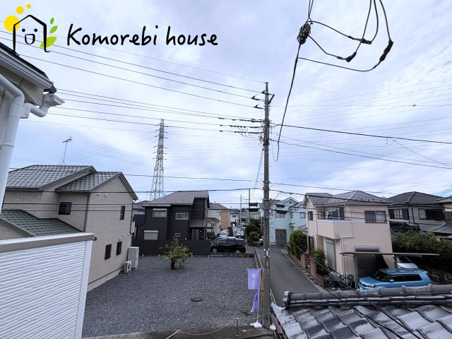 バルコニーからの展望です